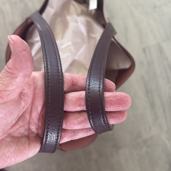 Kate Spade    Tote   Pink, multi color, leather inside and out  abstract floral - Picture 8 of 17